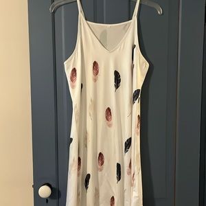 Size large silk dress